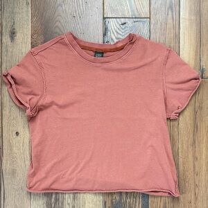 Wild Fable Terracotta Short Sleeve Tee